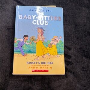 Scholastic The Baby-Sitters Club — Yellow & Blue Illustrated Cover